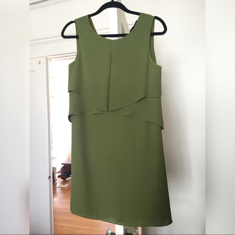 BCBG green dress